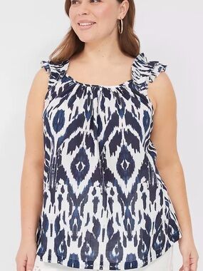 Lane Bryant Ruffled Tank